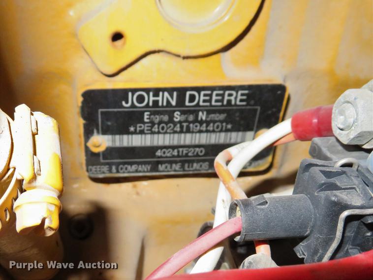 image for item EV9619 2012 Sullair 185DPQJD2 air compressor