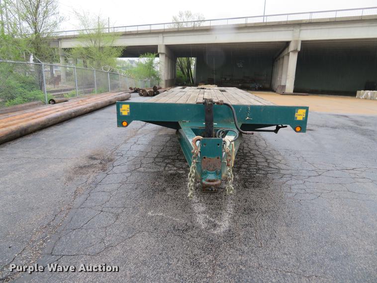 image for item EV9620 2011 Towmaster T-24T tilt deck equipment trailer