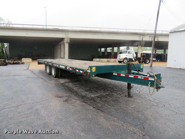image for item EV9620 2011 Towmaster T-24T tilt deck equipment trailer