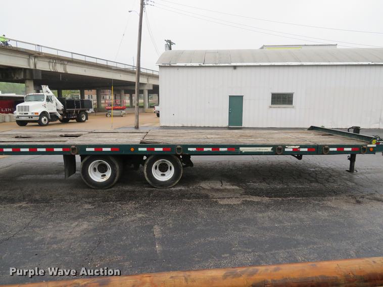 image for item EV9620 2011 Towmaster T-24T tilt deck equipment trailer