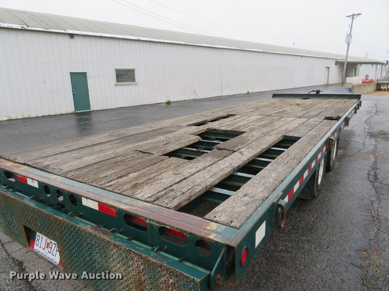 image for item EV9620 2011 Towmaster T-24T tilt deck equipment trailer