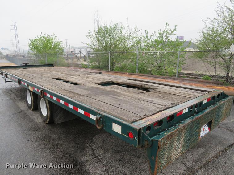 image for item EV9620 2011 Towmaster T-24T tilt deck equipment trailer