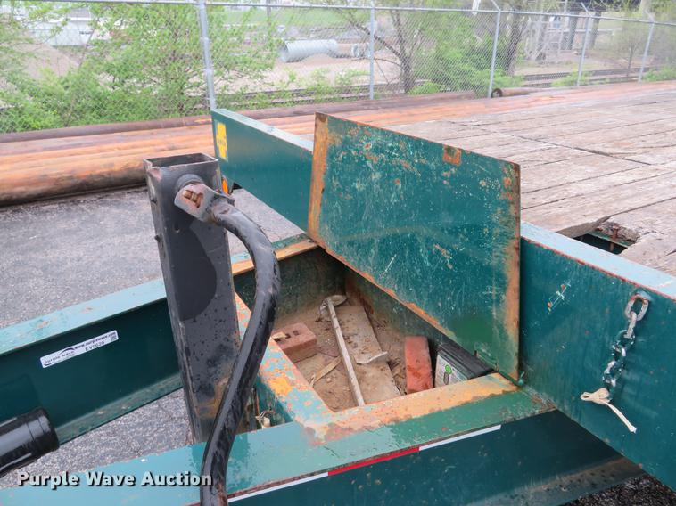 image for item EV9620 2011 Towmaster T-24T tilt deck equipment trailer