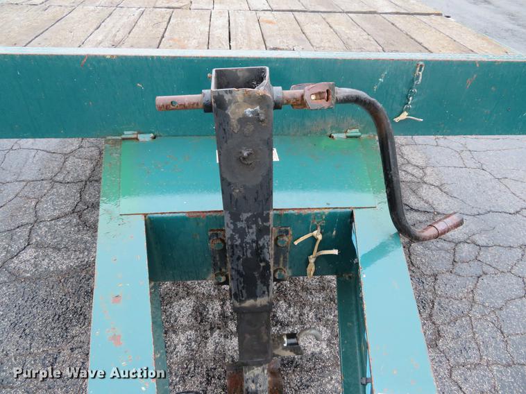 image for item EV9620 2011 Towmaster T-24T tilt deck equipment trailer