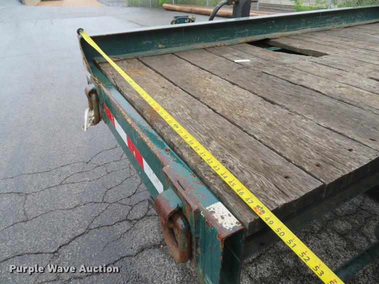 image for item EV9620 2011 Towmaster T-24T tilt deck equipment trailer