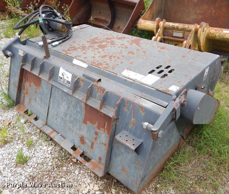 image for item FH9446 2003 FFC LAF35660002 skid steer preparator auto rake