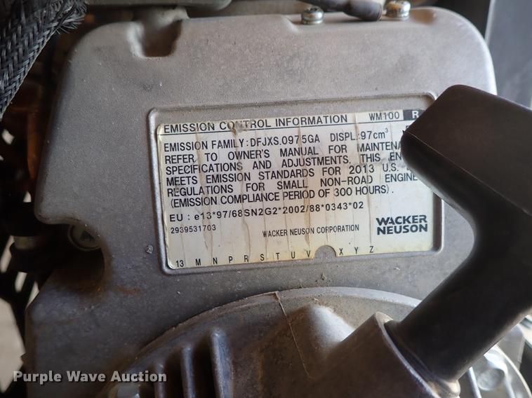 image for item FH9923 Wacker Neuson BS60-4S compactor