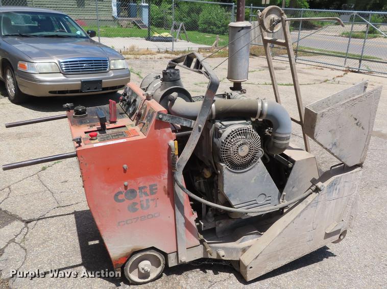 image for item FJ9134 Core Cut CC7200 concrete saw