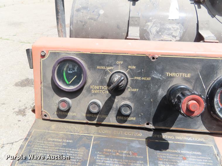 image for item FJ9134 Core Cut CC7200 concrete saw