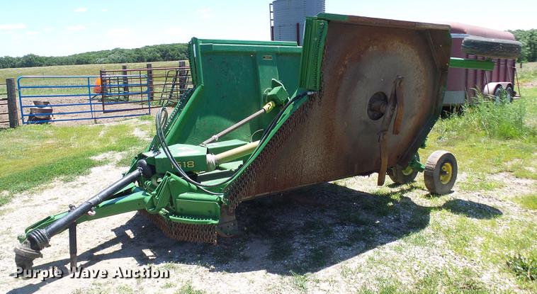 image for item DB2201 John Deere 1518 batwing rotary mower