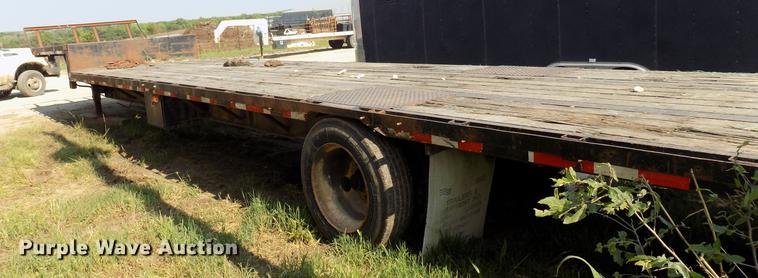 image for item DB9552 1992 Trailmobile drop deck equipment trailer