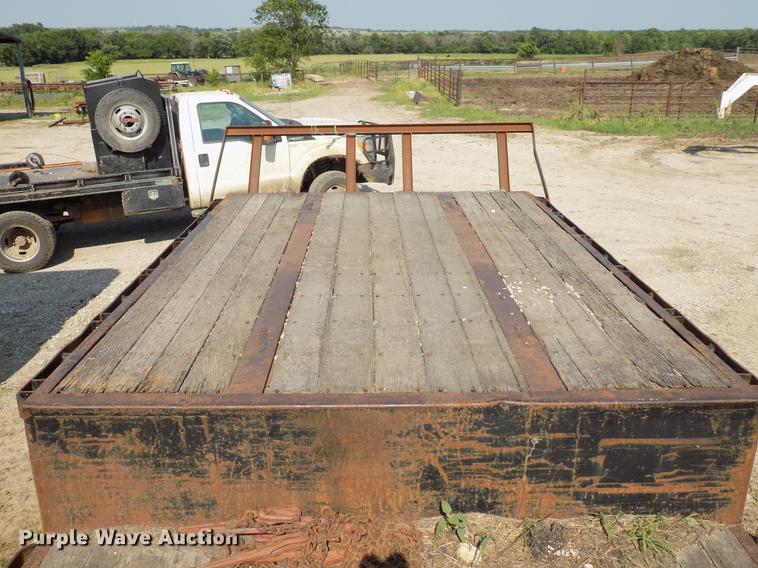 image for item DB9552 1992 Trailmobile drop deck equipment trailer