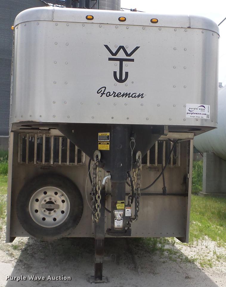 image for item DC4551 2014 Wilson PSGN-5730-T livestock trailer