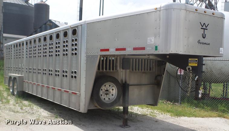 image for item DC4551 2014 Wilson PSGN-5730-T livestock trailer