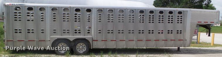 image for item DC4551 2014 Wilson PSGN-5730-T livestock trailer