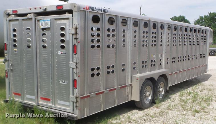 image for item DC4551 2014 Wilson PSGN-5730-T livestock trailer
