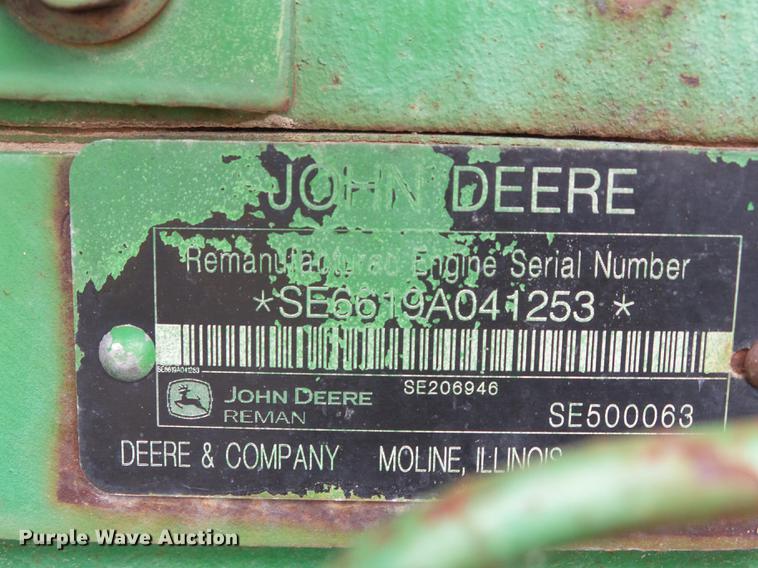 image for item DC5136 1981 John Deere 8640 4WD tractor