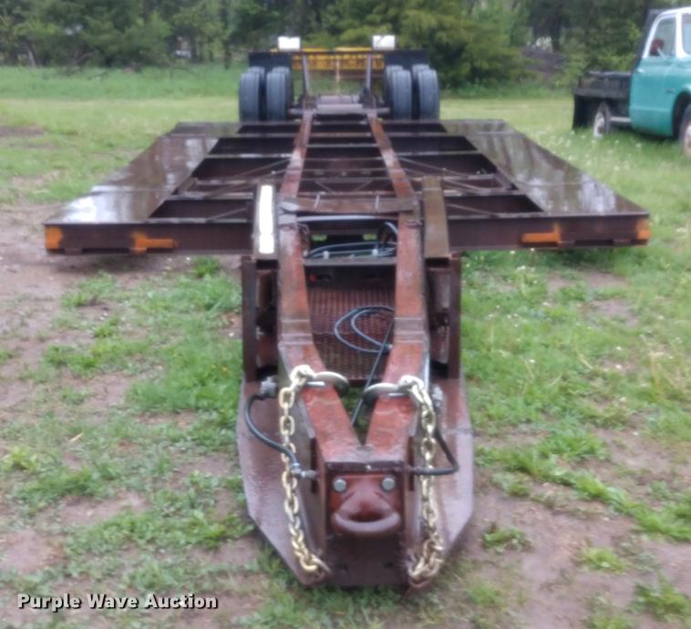 image for item DD6999 2012 Shopbuilt combine trailer