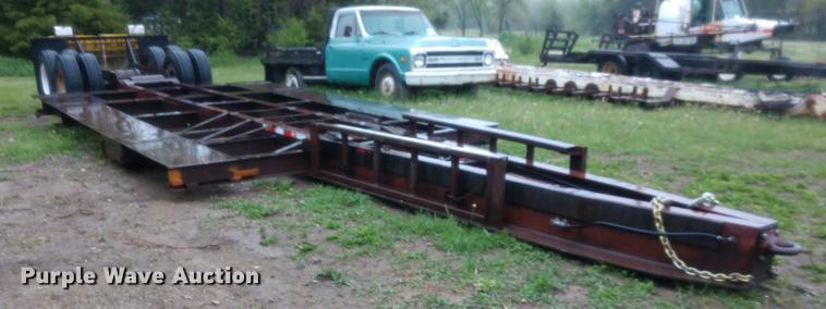 image for item DD6999 2012 Shopbuilt combine trailer