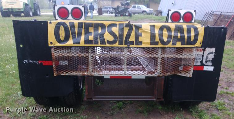 image for item DD6999 2012 Shopbuilt combine trailer