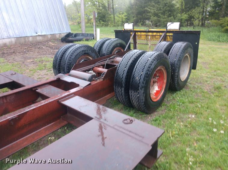 image for item DD6999 2012 Shopbuilt combine trailer