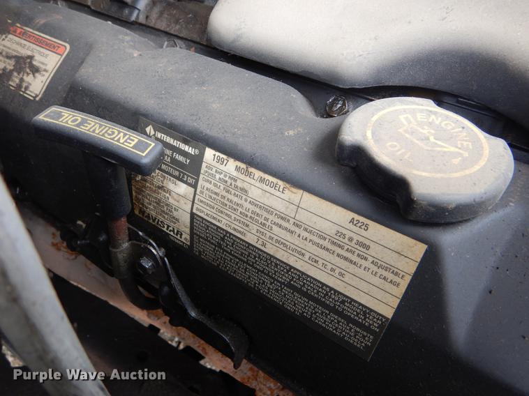 image for item DE1278 1997 Ford F450 Super Duty service truck with crane