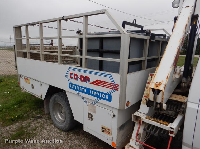 image for item DE1278 1997 Ford F450 Super Duty service truck with crane