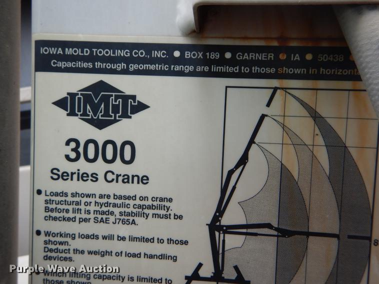 image for item DE1278 1997 Ford F450 Super Duty service truck with crane