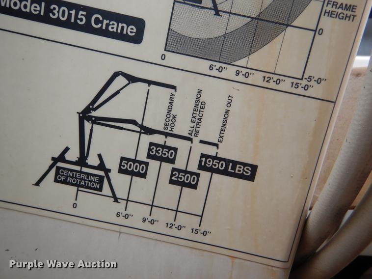 image for item DE1278 1997 Ford F450 Super Duty service truck with crane