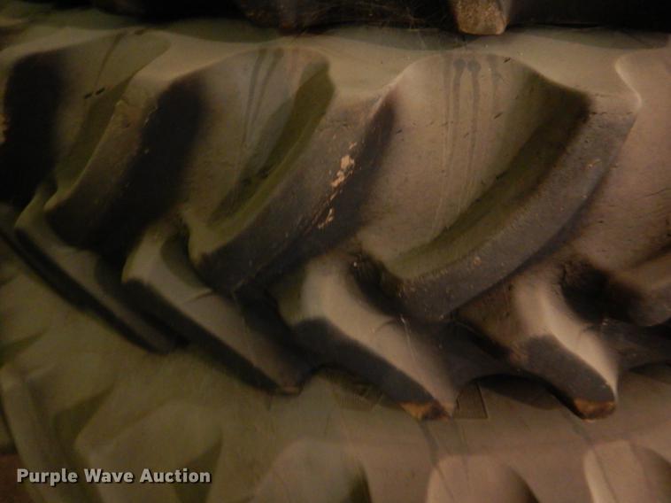 image for item DE1287 (4) Firestone 380/90R46 tires and wheels