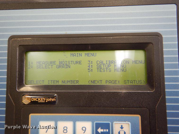 image for item DE1290 Dickey-John GAC2100 grain analysis computer