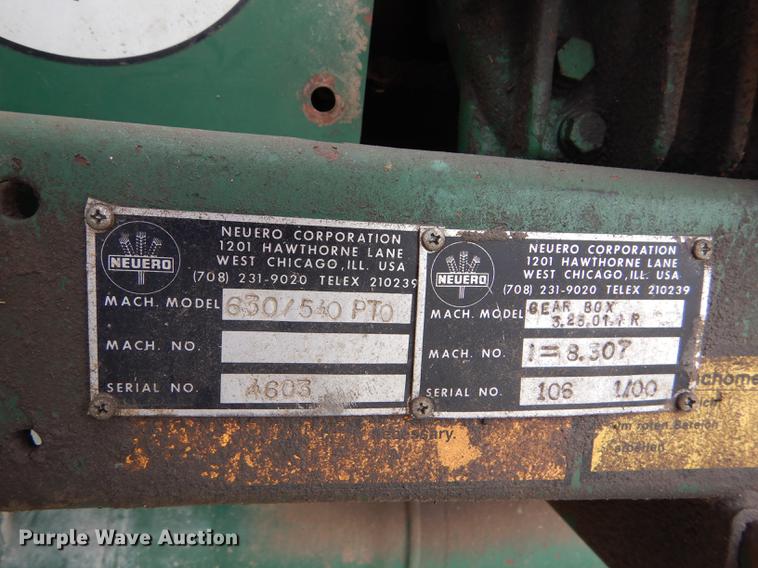 image for item DE1291 Neuero 630 grain vacuum