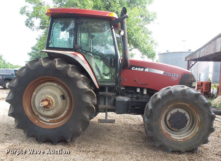 image for item DE7825 Case MXM155 MFWD tractor