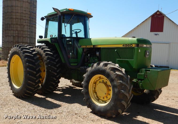 image for item DG1109 1994 John Deere 4960 MFWD tractor