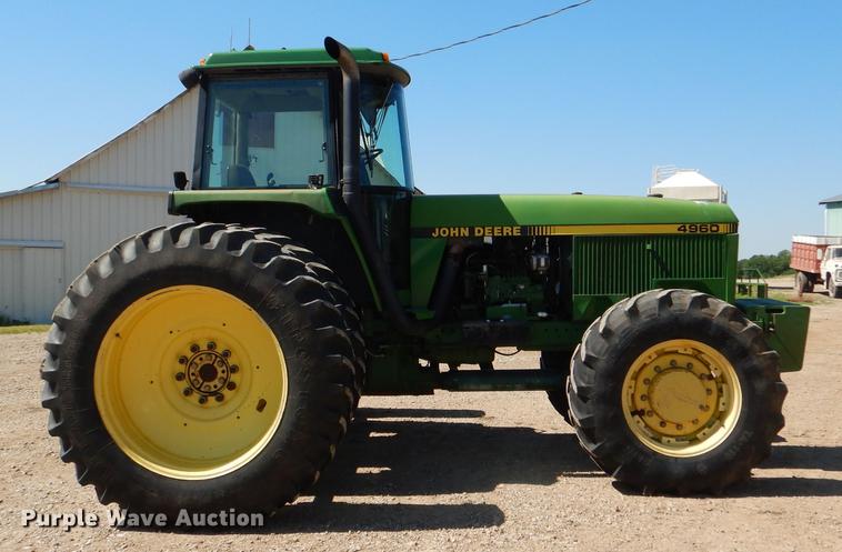 image for item DG1109 1994 John Deere 4960 MFWD tractor