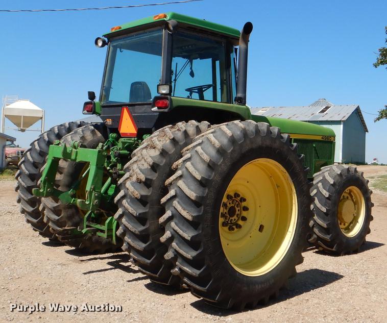 image for item DG1109 1994 John Deere 4960 MFWD tractor