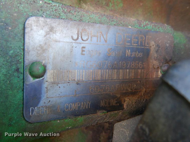 image for item DG1109 1994 John Deere 4960 MFWD tractor