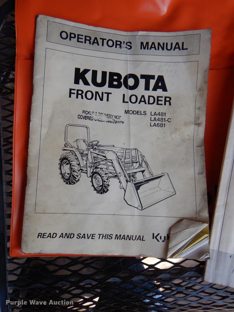 image for item DG1118 2002 Kubota L3710 MFWD tractor