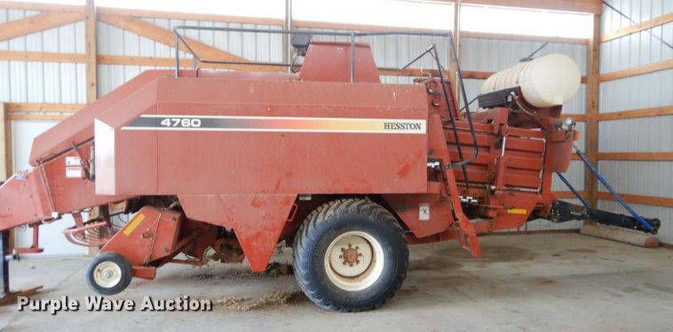 image for item ED9360 2003 Hesston 4760 large square baler