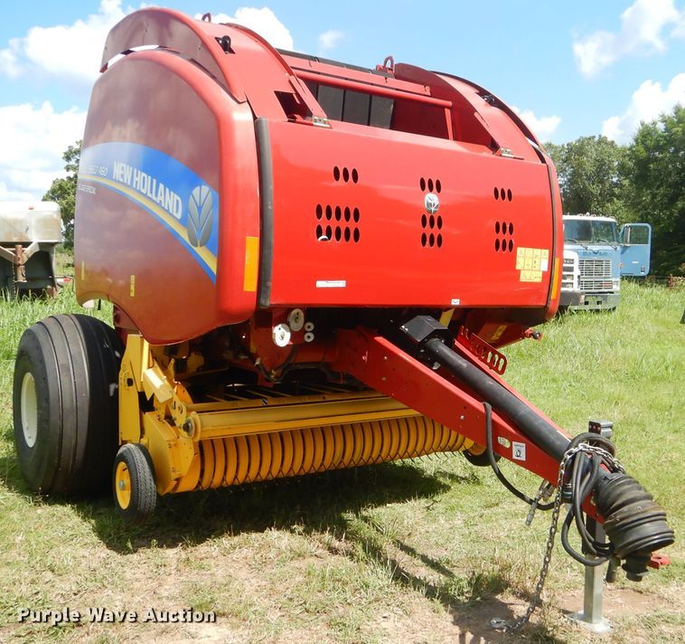 image for item ED9394 2016 New Holland Rollbelt 460 round baler
