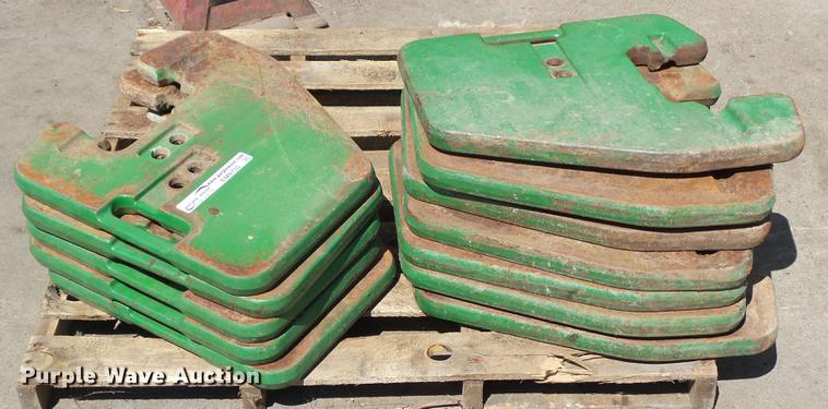 image for item EM9755 (12) John Deere suitcase weights