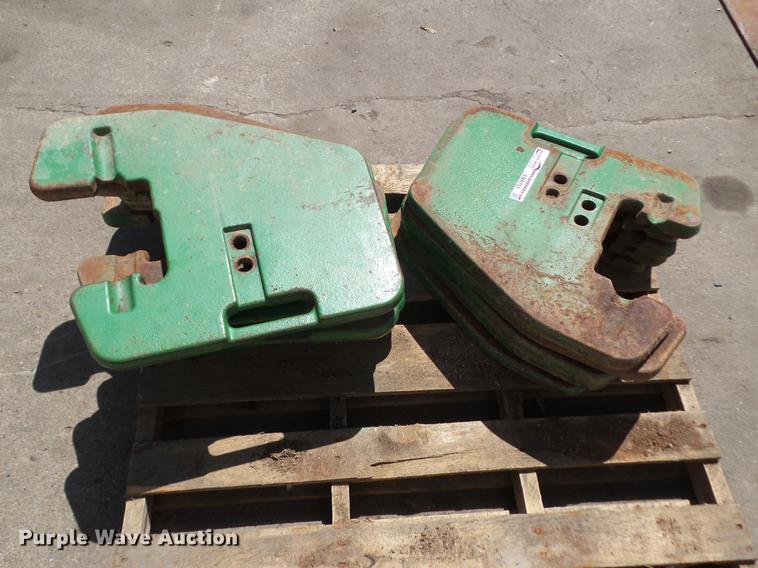 image for item EM9755 (12) John Deere suitcase weights