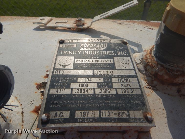 image for item FG9753 (3) bulk propane tanks