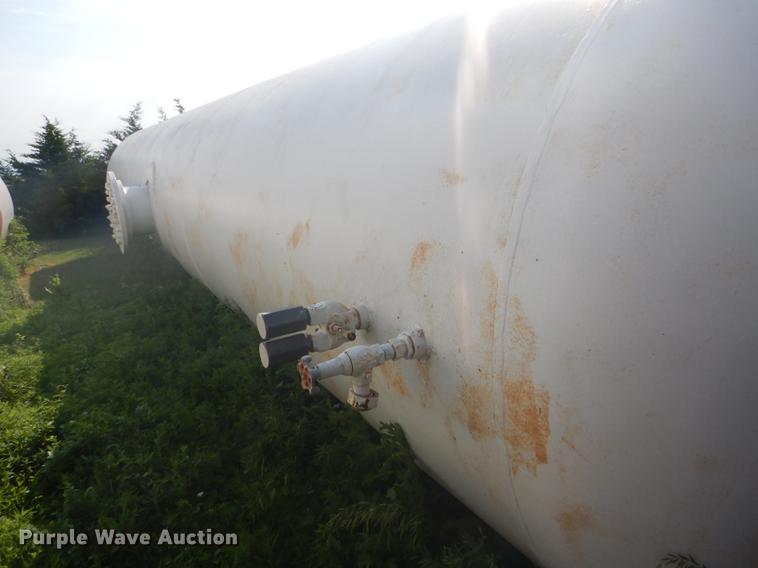 image for item FG9755 (2) bulk anhydrous ammonia tanks