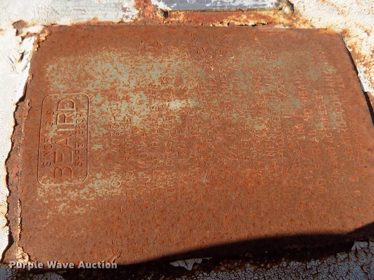 image for item FN9514 Beaird anhydrous ammonia tank