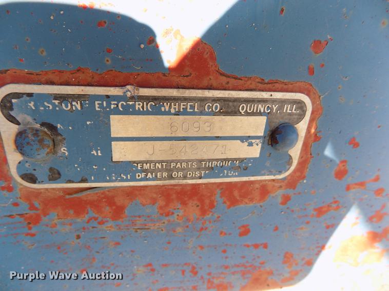 image for item FN9514 Beaird anhydrous ammonia tank