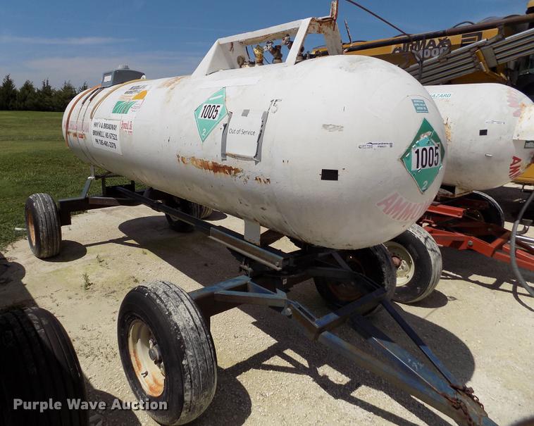 image for item FN9531 Beaird anhydrous ammonia tank