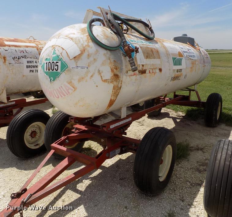 image for item FN9533 Beaird anhydrous ammonia tank