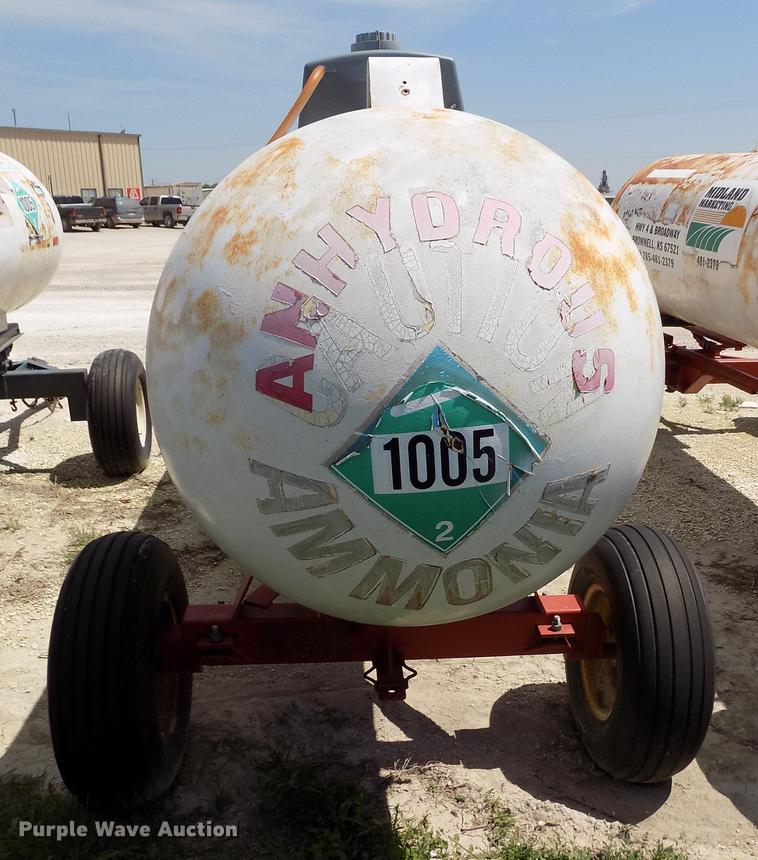 image for item FN9533 Beaird anhydrous ammonia tank
