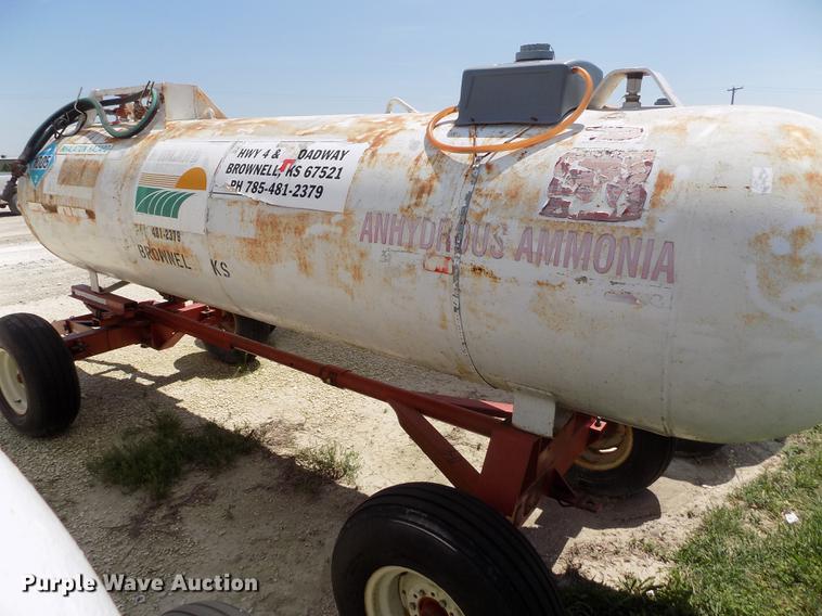 image for item FN9533 Beaird anhydrous ammonia tank